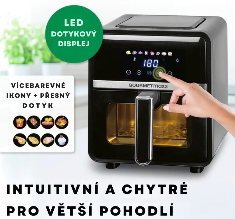 GourmetMaxx Horkovzdušná fritéza 16539 (3)